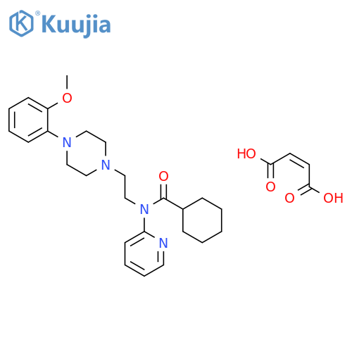 WAY-100635 Maleate Salt structure