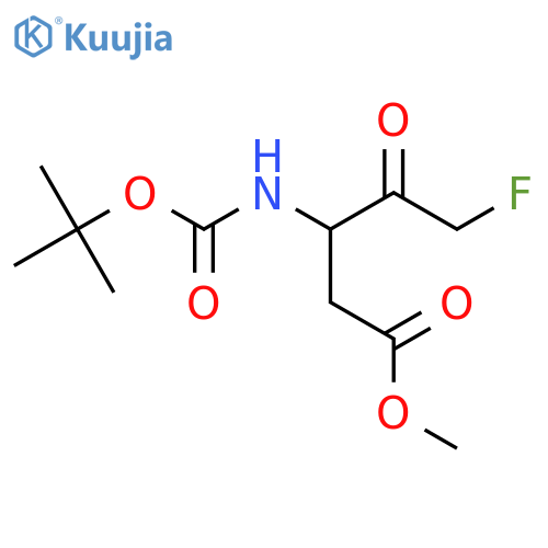 Boc-D-FMK structure