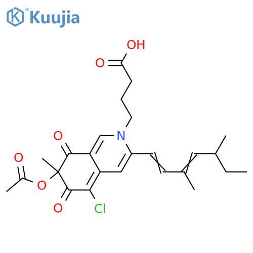 Sclerotioramine; N-(3-Carboxypropyl) structure
