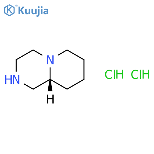 (9aR)-octahydro-1H-pyrido1,2-apiperazine dihydrochloride structure