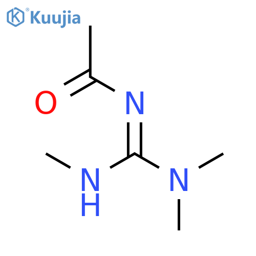 ACETAMIDE, N-[(DIMETHYLAMINO)(METHYLAMINO)METHYLENE]- structure