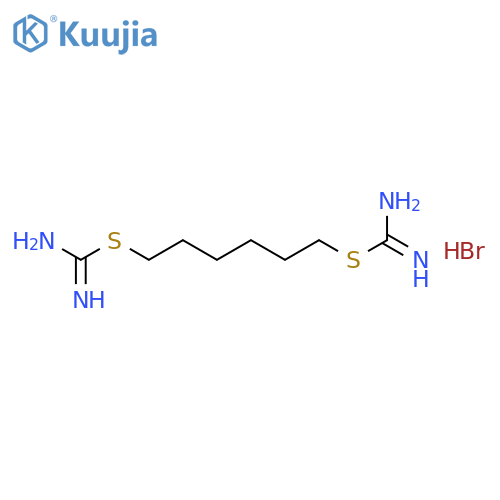 2,2''-hexamethylenebisisothiouronium dibromide structure