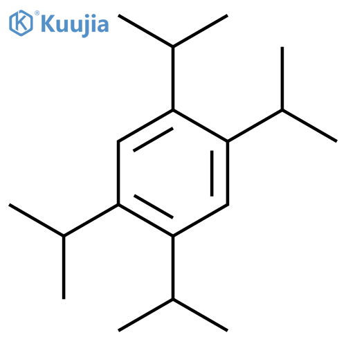 Benzene,1,2,4,5-tetrakis(1-methylethyl)- structure