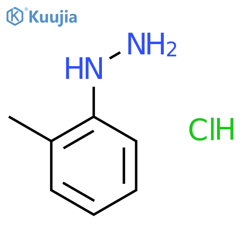o-tolylhydrazine;hydrochloride structure