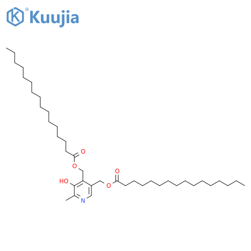 Pyridoxine dipalmitate structure