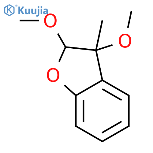 Benzofuran, 2,3-dihydro-2,3-dimethoxy-3-methyl- structure