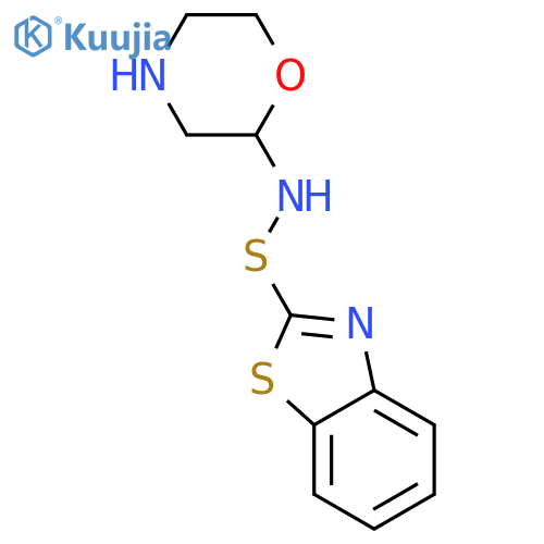 2-Benzothiazolesulfenamide, N-2-morpholinyl- structure