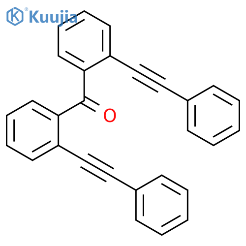 Methanone, bis[(phenylethynyl)phenyl]- structure