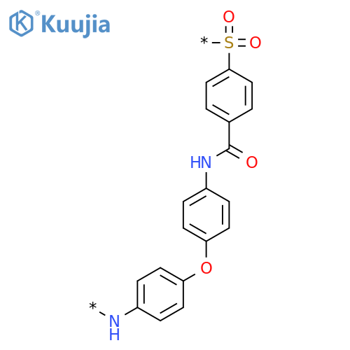 Poly(sulfonyl-1,4-phenylenecarbonylimino-1,4-phenyleneoxy-1,4-phenyleneimino) structure