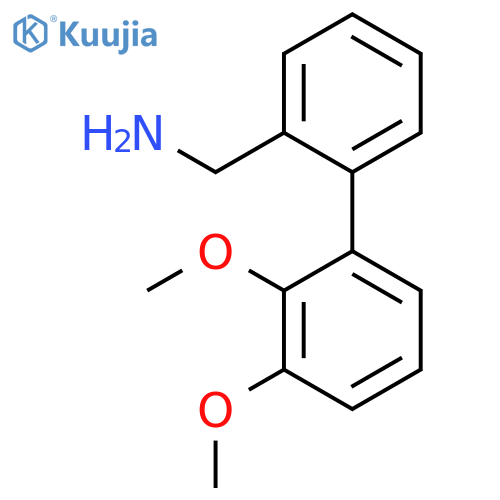 [1,1'-BIPHENYL]-2-METHANAMINE, 2',3'-DIMETHOXY- structure