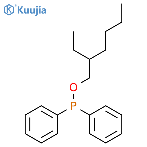 Phosphinous acid, diphenyl-, 2-ethylhexyl ester structure