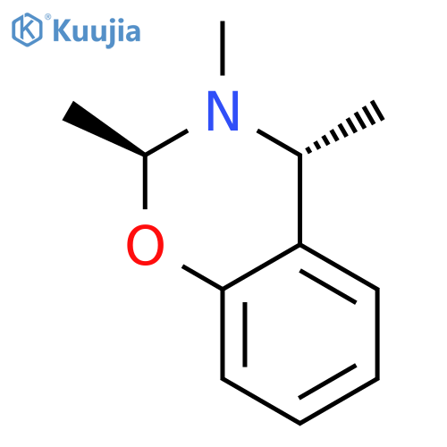 2H-1,3-BENZOXAZINE, 3,4-DIHYDRO-2,3,4-TRIMETHYL-, TRANS- structure