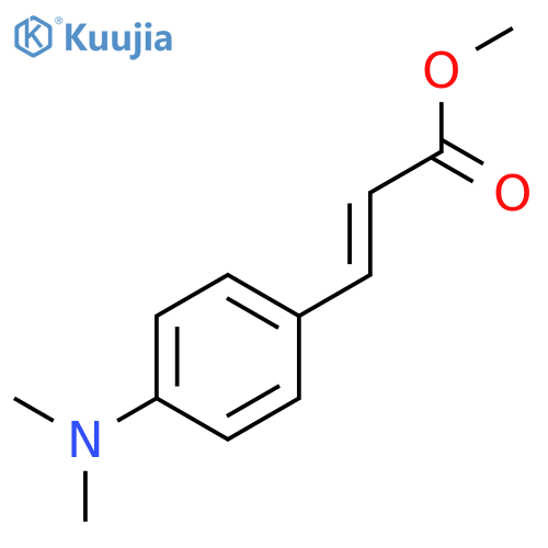 methyl (2E)-3-4-(dimethylamino)phenylprop-2-enoate structure
