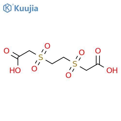 2-[2-(carboxymethylsulfonyl)ethylsulfonyl]acetic Acid structure