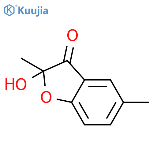 3(2H)-Benzofuranone, 2-hydroxy-2,5-dimethyl- structure