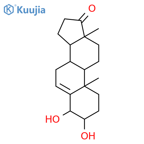 3β,4β-Dihydroxyandrost-5-en-17-one structure