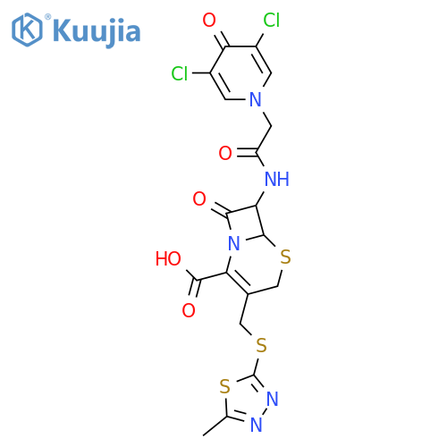 Cefazedone sodium salt structure