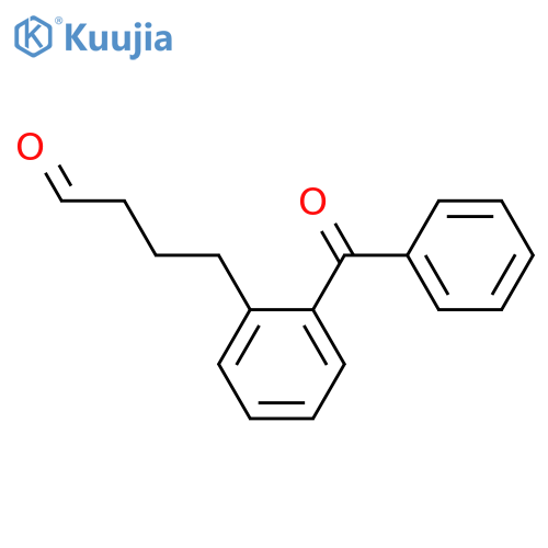 Benzenebutanal, 2-benzoyl- structure