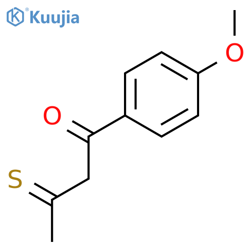 1-Butanone, 1-(4-methoxyphenyl)-3-thioxo- structure