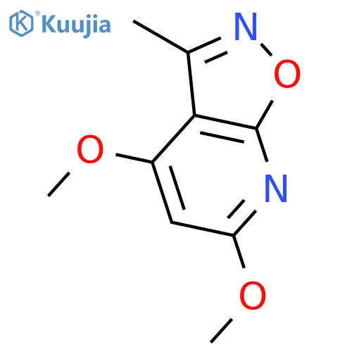 4,6-Dimethoxy-3-methylisoxazolo[5,4-b]pyridine structure
