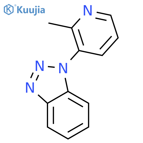 1H-BENZOTRIAZOLE, 1-(2-METHYL-3-PYRIDINYL)- structure