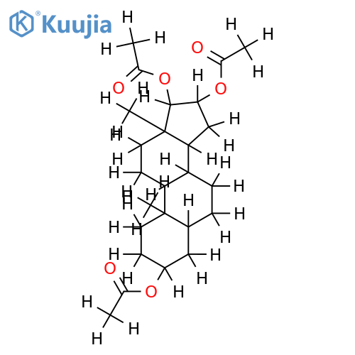 Tri-Ac-(3beta,5alpha,16alpha,17alpha)-Androstane-3,16,17-triol structure