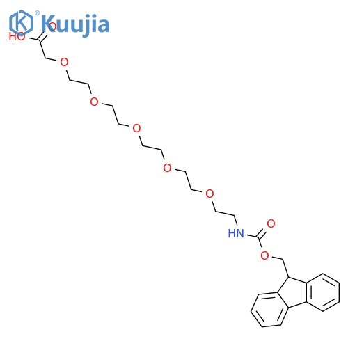 Fmoc-NH-PEG5-CH2COOH structure