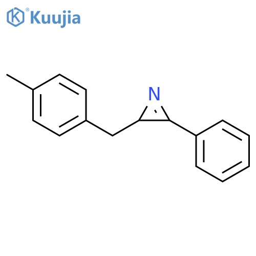 2H-AZIRINE, 2-[(4-METHYLPHENYL)METHYL]-3-PHENYL- structure