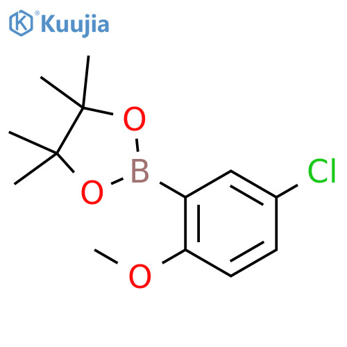 5-Chloro-2-Methoxyphenylboronic Acid Pinacol Ester structure