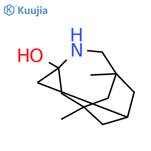 4-AZATRICYCLO[4.3.1.13,8]UNDECAN-3-OL, 1,6-DIMETHYL- structure