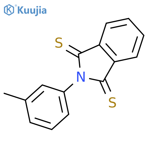 2-(3-Methylphenyl)-1H-isoindole-1,3(2H)-dithione structure