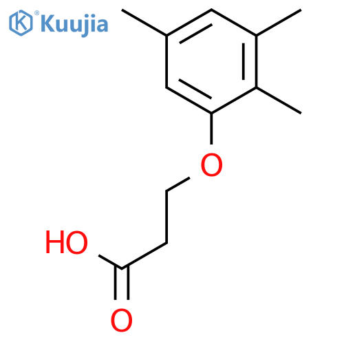 3-(2,3,5-trimethylphenoxy)propanoic Acid structure