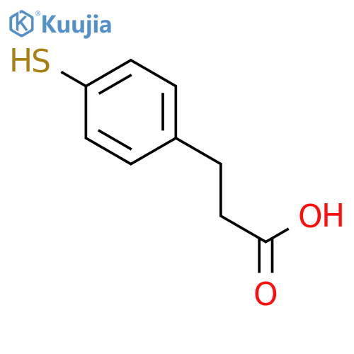 4-Mercaptophenylpropionic Acid structure