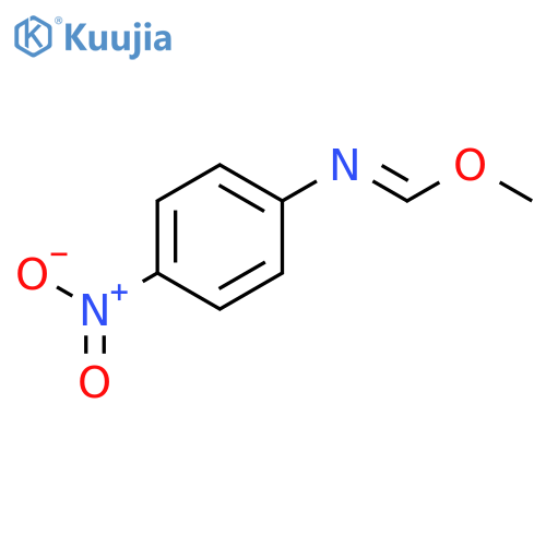 Methanimidic acid, N-(4-nitrophenyl)-, methyl ester structure