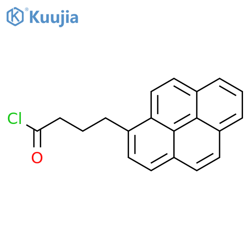 1-Pyrenebutyryl Chloride structure
