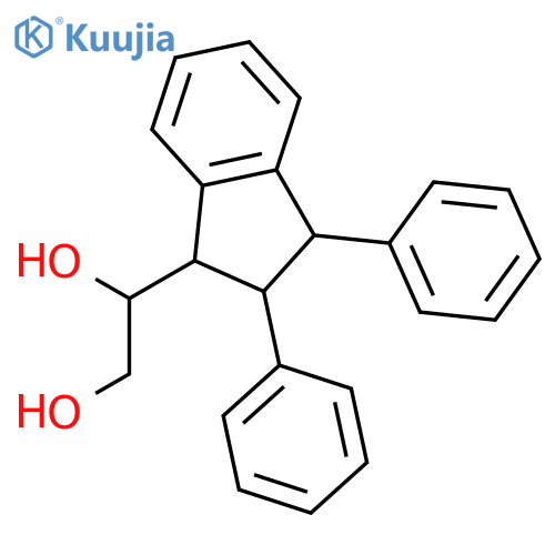 1,2-ETHANEDIOL, 1-(2,3-DIHYDRO-2,3-DIPHENYL-1H-INDEN-1-YL)- structure