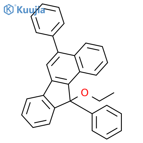 11H-BENZO[A]FLUORENE, 11-ETHOXY-5,11-DIPHENYL- structure