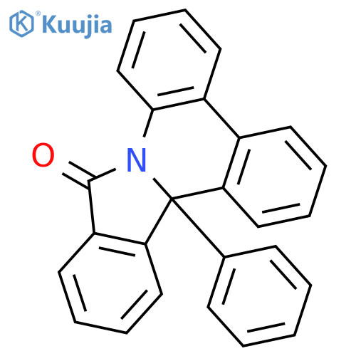 Isoindolo[2,1-f]phenanthridin-10(14bH)-one, 14b-phenyl- structure