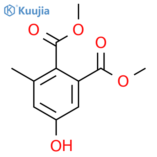 Dimethyl 5-hydroxy-3-methylphthalate structure