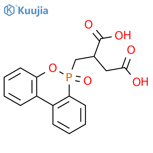 [(6-Oxido-6H-dibenz[c,e][1,2]oxaphosphorin-6-yl)methyl]butanedioic acid structure