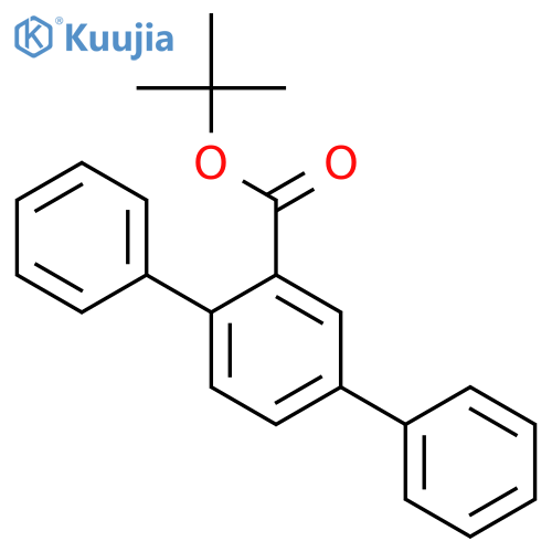 [1,1':4',1''-Terphenyl]-2'-carboxylic acid, 1,1-dimethylethyl ester structure
