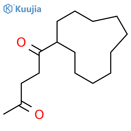 1,4-PENTANEDIONE, 1-CYCLOUNDECYL- structure