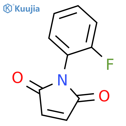 1-(2-fluorophenyl)-2,5-dihydro-1H-pyrrole-2,5-dione structure