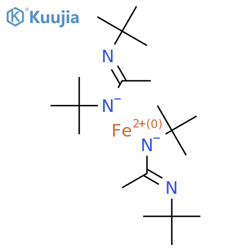 Bis(N,N'-di-t-butylacetamidinato)iron (II), min. 98% structure