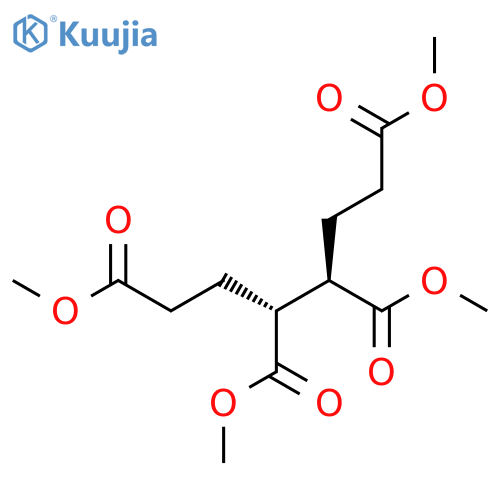 1,3,4,6-HEXANETETRACARBOXYLIC ACID, TETRAMETHYL ESTER, (R*,R*)- structure