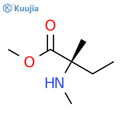 D-isovaline, n-methyl-, methyl ester (9ci) structure