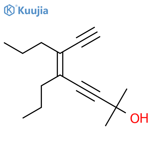 5-Nonen-3-yn-2-ol, 6-ethynyl-2-methyl-5-propyl-, (5E)- structure