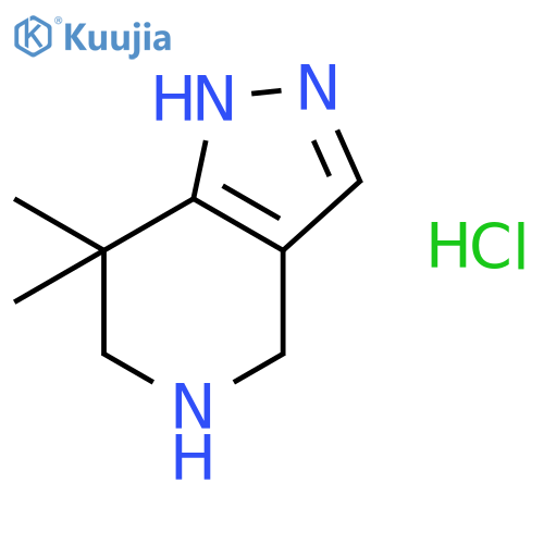 7,7-dimethyl-1,4,5,6-tetrahydropyrazolo[4,3-c]pyridine structure