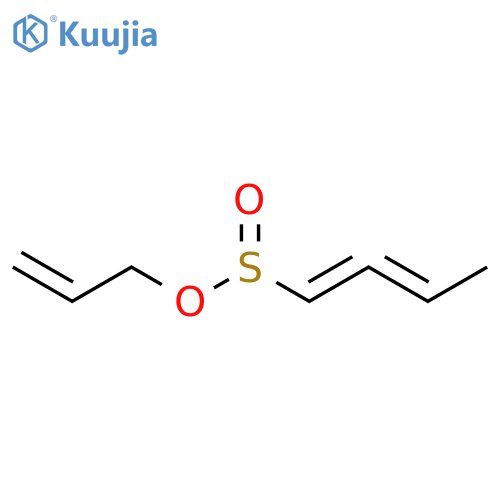 1,2-Butadiene-1-sulfinic acid, 2-propenyl ester structure