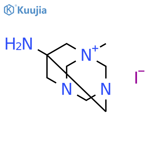 3,5-DIAZA-1-AZONIATRICYCLO[3.3.1.13,7]DECANE, 7-AMINO-1-METHYL-, IODIDE structure